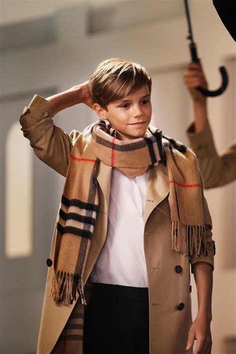 Romeo Beckham And Other Burberry Christmas Advert Stars